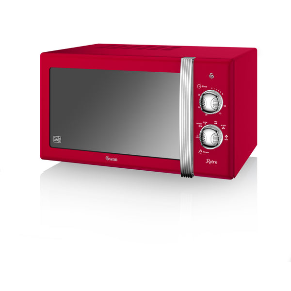 Swan 800W Retro Digital Microwave – Swan USA