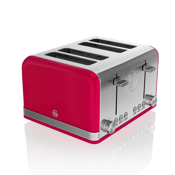 4-Slot Toaster (Red), SMEG