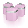 Swan Retro Set of 3 Canisters
